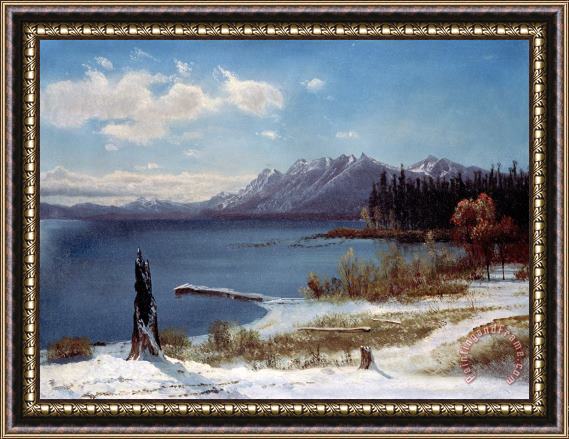 Albert Bierstadt Lake Tahoe Framed Painting