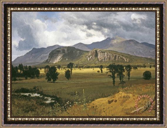 Albert Bierstadt Moat Mountain, Intervale, New Hampshire Framed Print