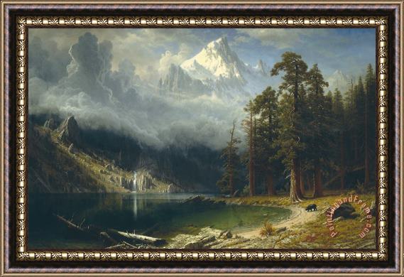 Albert Bierstadt Mount Corcoran Framed Print