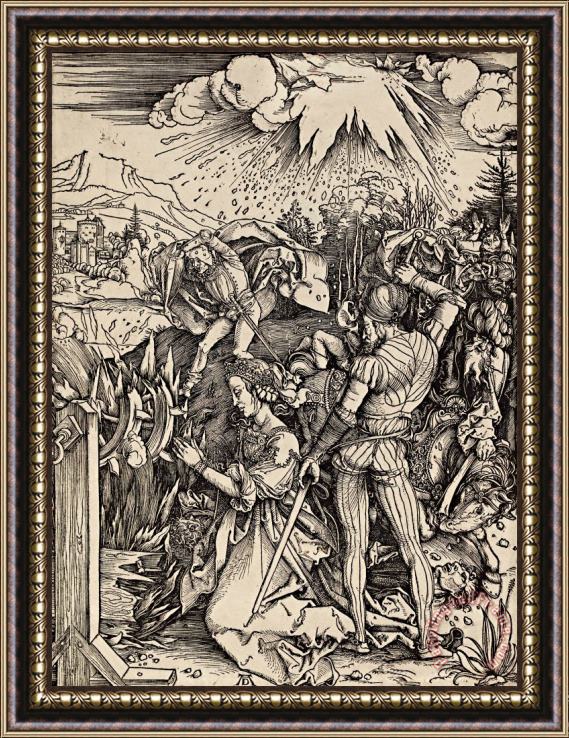 Albrecht Durer The Martyrdom of St. Catherine of Alexandria Framed Print