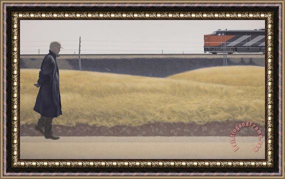 Alex Colville Ocean Limited Framed Painting