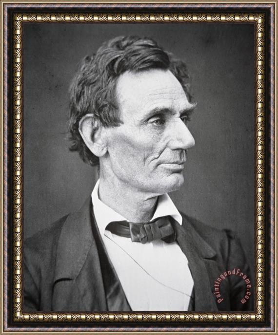 Alexander Hesler Abraham Lincoln Framed Print