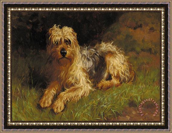 Alfred Duke Soft Coated Wheaten Terrier Framed Print
