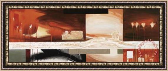 alfred gockel Desert Fantasy Ii Framed Painting