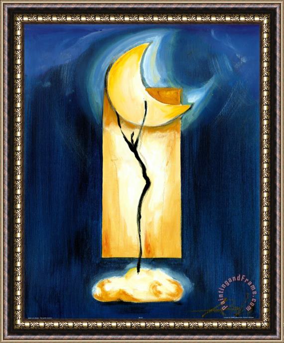 alfred gockel Moon Dance Framed Painting