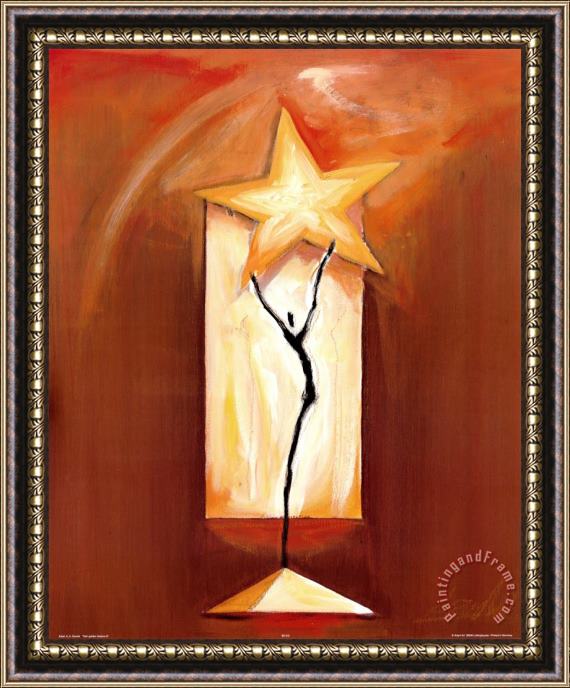 alfred gockel Star Dance Framed Painting