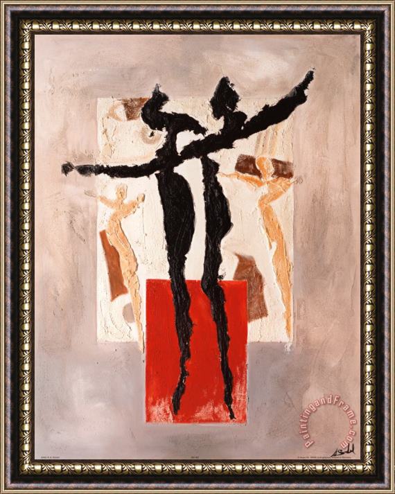 alfred gockel Zorba S Dance Framed Painting