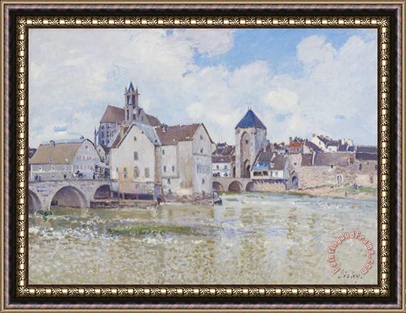 Alfred Sisley Le Pont De Moret Framed Print