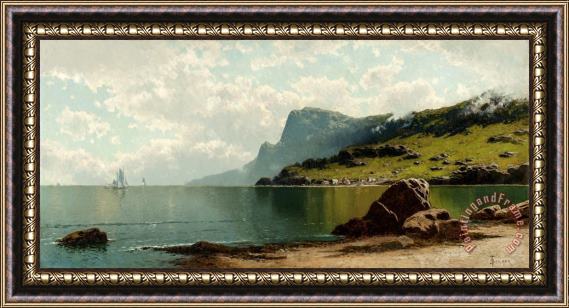 Alfred Thompson Bricher Seascape Framed Painting