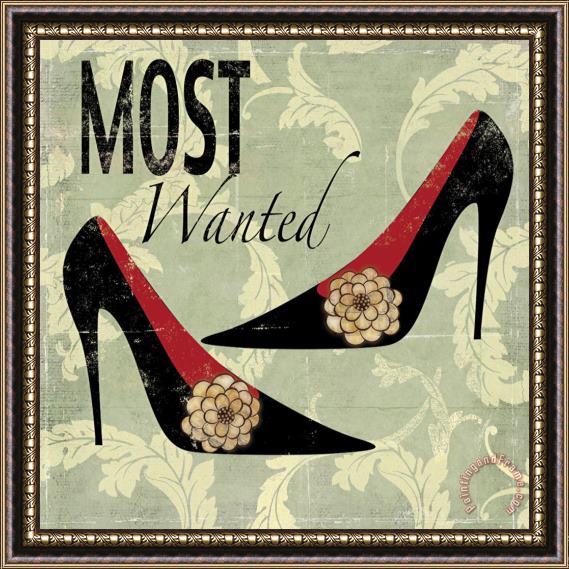Allison Pearce Most Wanted Framed Print