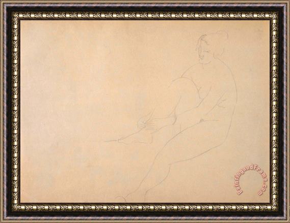 Amedeo Modigliani Nude Framed Print