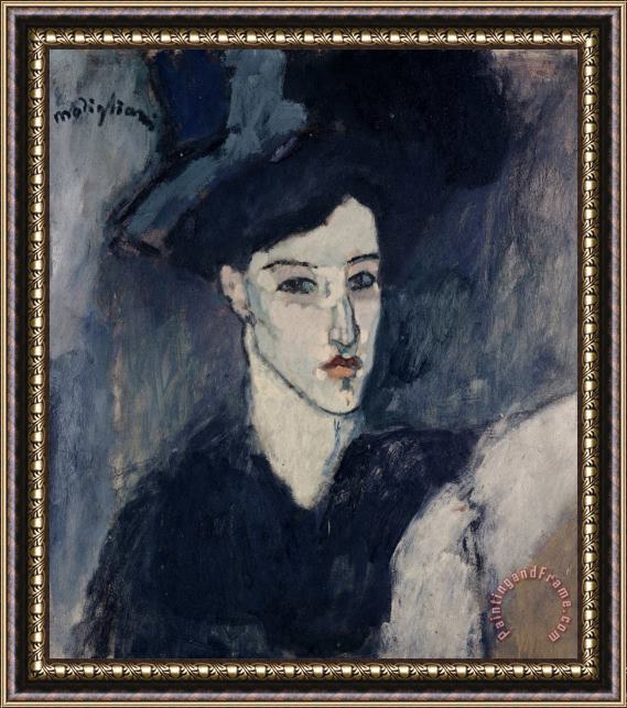 Amedeo Modigliani The Jewess Framed Painting