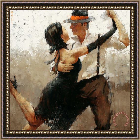 Andre Kohn In The Hands of Passion Framed Painting