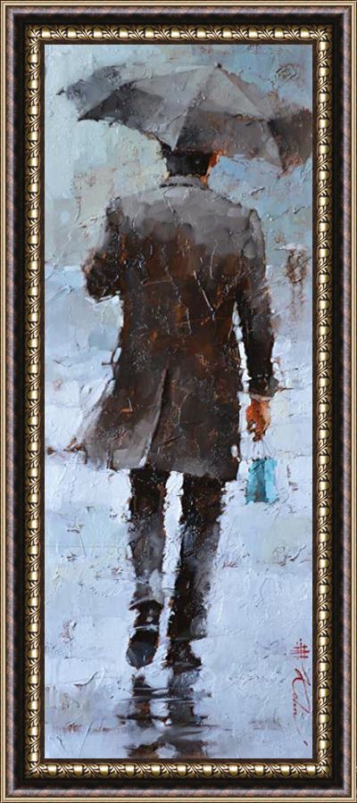 Andre Kohn The Anniversary Gift Framed Painting