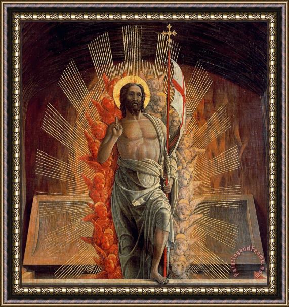 Andrea Mantegna Resurrection Framed Print