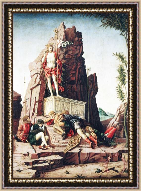 Andrea Mantegna The Resurrection Framed Painting
