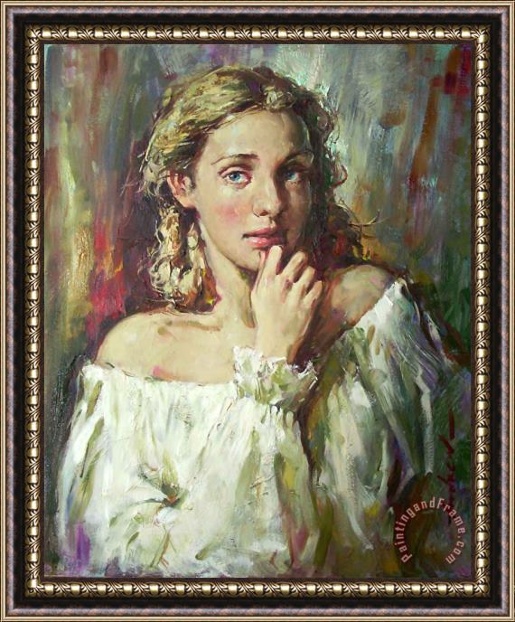 Andrew Atroshenko Pure Beauty Framed Painting