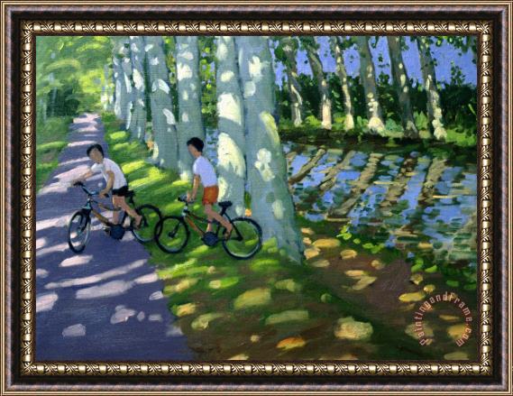 Andrew Macara Canal du Midi France Framed Painting