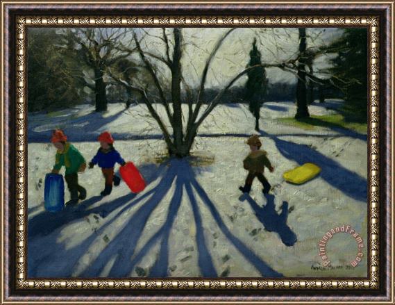 Andrew Macara Winter Framed Painting