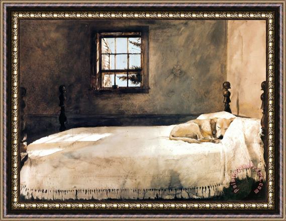 andrew wyeth Master Bedroom Framed Painting