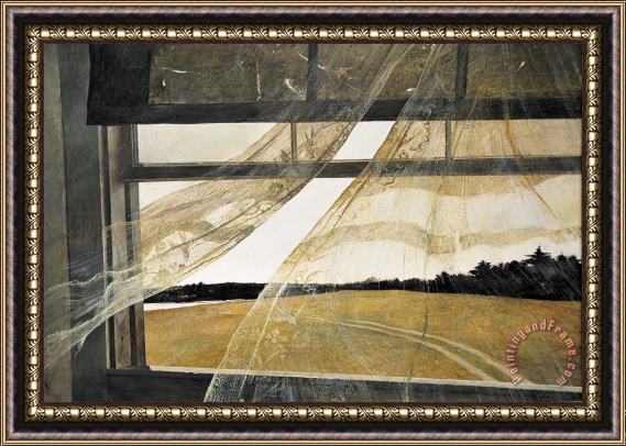 andrew wyeth Wind From The Sea 1947 Framed Painting