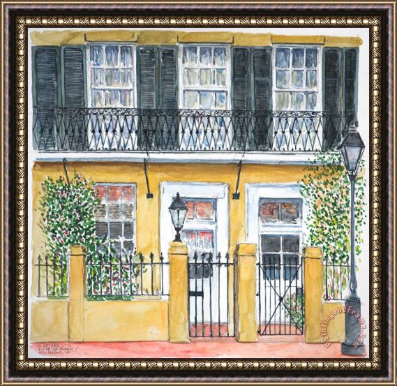 Anthony Butera New Orleans Dauphine Street Framed Print