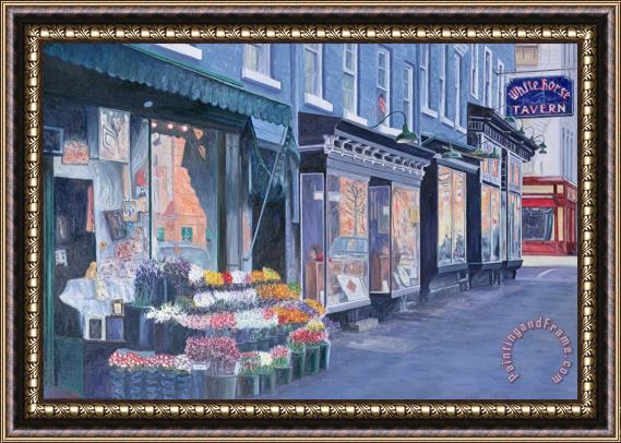 Anthony Butera White Horse Tavern Hudson Street West Village Framed Painting