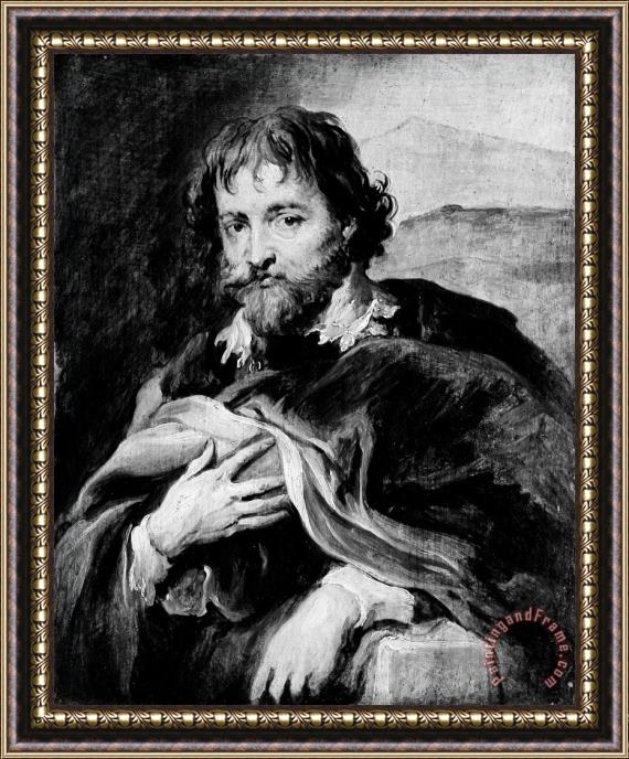 Anthony van Dyck Sir Peter Paul Rubens (1577-1640) Framed Painting