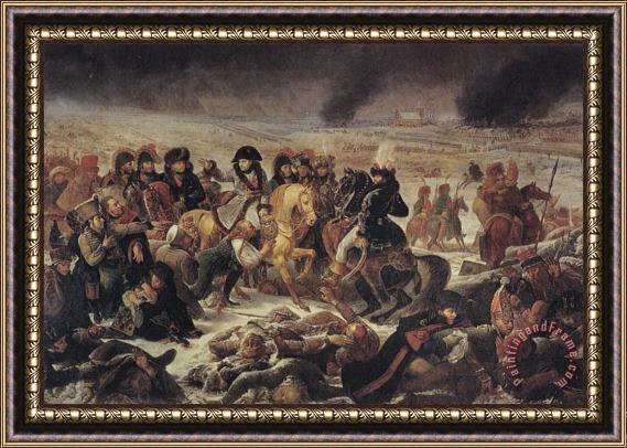 Antoine Jean Gros Napoleon on The Battlefield of Eylau Framed Print