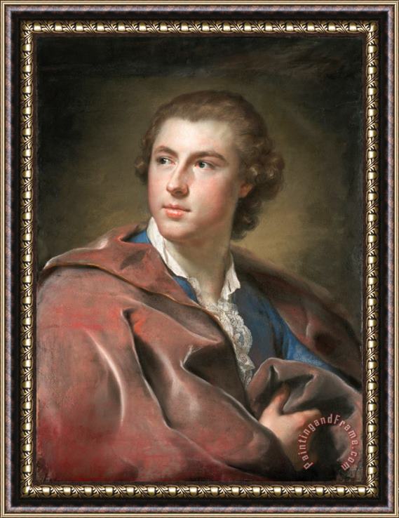 Anton Raphael Mengs Portrait of William Burton Conyngham Framed Print