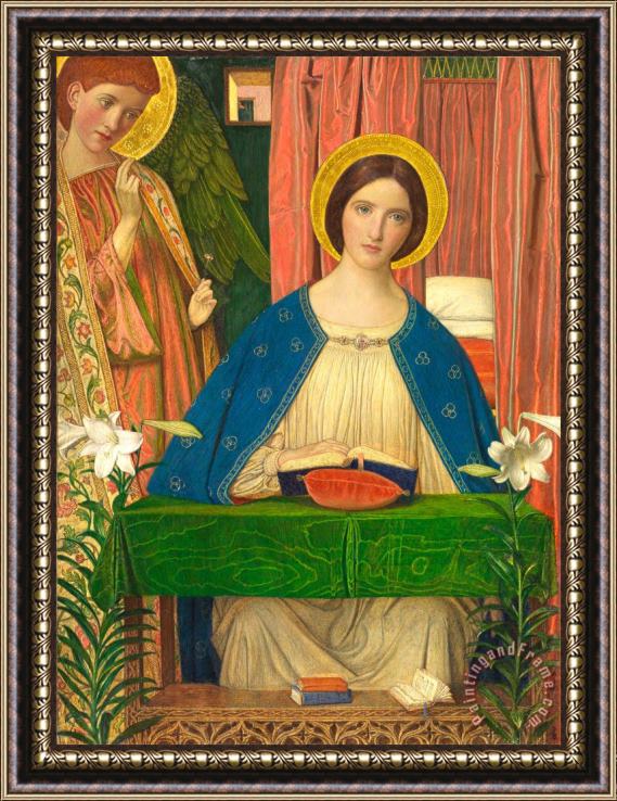 Arthur Joseph Gaskin The Annunciation Framed Painting