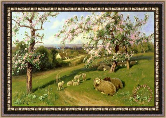 Arthur Walker Redgate  Spring - one of a set of the four seasons Framed Painting