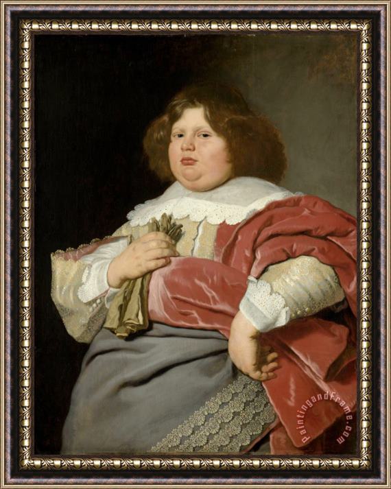 Bartholomeus Van Der Helst Portrait of Gerard Andriesz Bicker Framed Painting