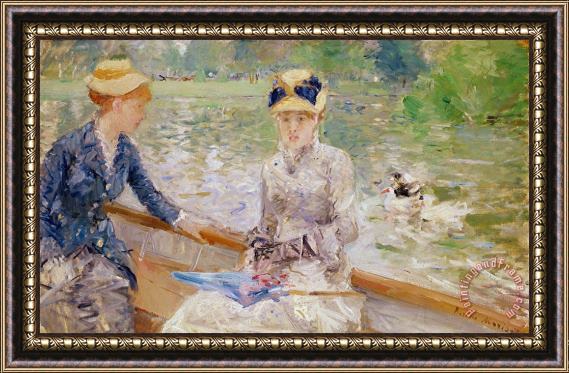 Berthe Morisot Summers Day Framed Print