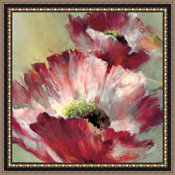 brent heighton Lush Poppy Framed Print