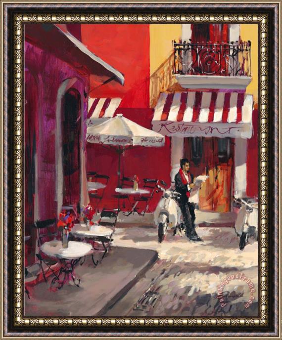brent heighton The Good Life Framed Painting