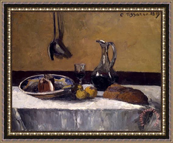 Camille Pissarro Still Life Framed Painting