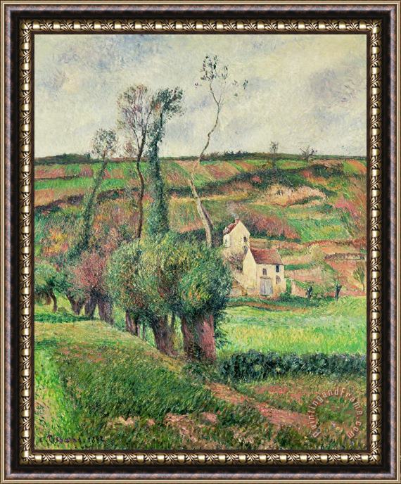 Camille Pissarro The Cabbage Slopes Framed Painting