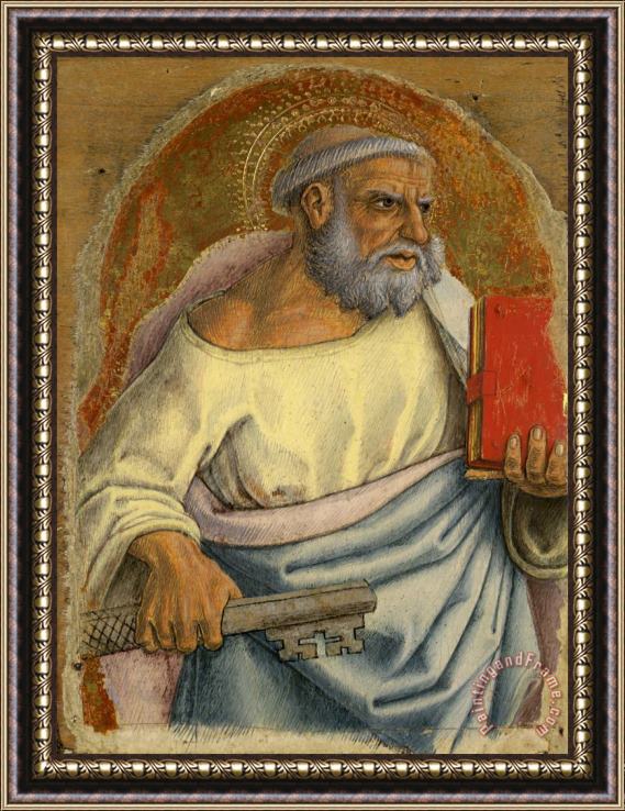 Carlo Crivelli Saint Peter Framed Print