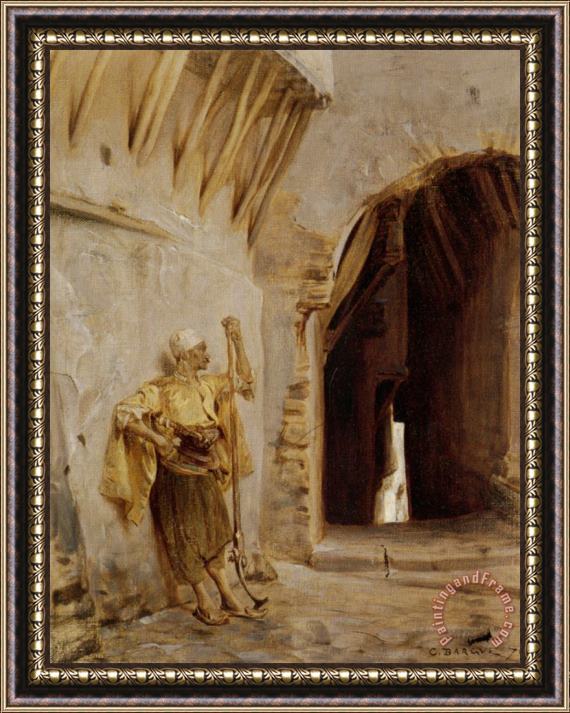 Charles Bargue Study for a Sentinel Framed Painting