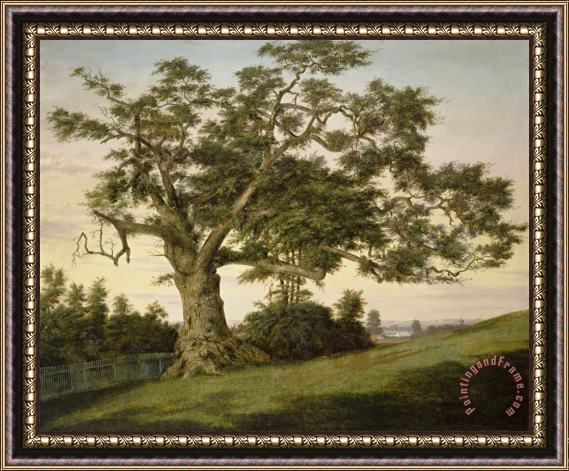 Charles De Wolf Brownell The Charter Oak Framed Painting