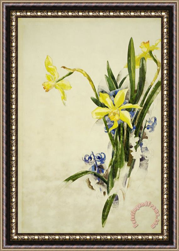 Charles Demuth Jonquils Framed Print