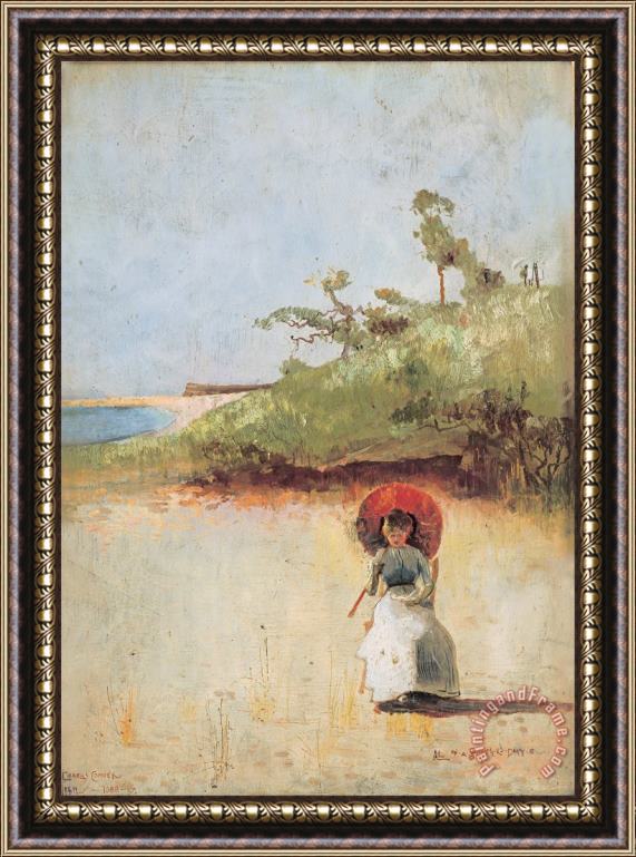 Charles Edward Conder All on a Summer's Day Framed Painting
