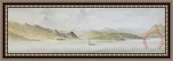 Charles Gore Lago Maggiore Framed Painting