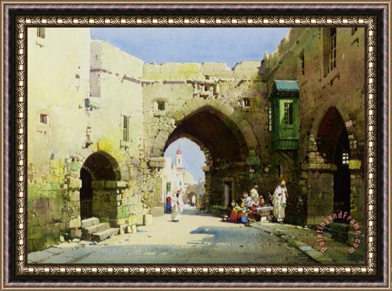 Charles Leaver An Arabian Mosque Framed Print