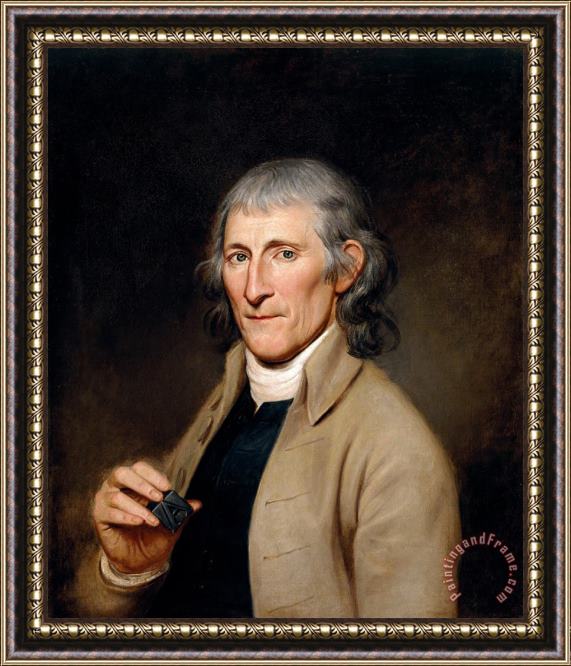Charles Willson Peale Francis Bailey Framed Painting