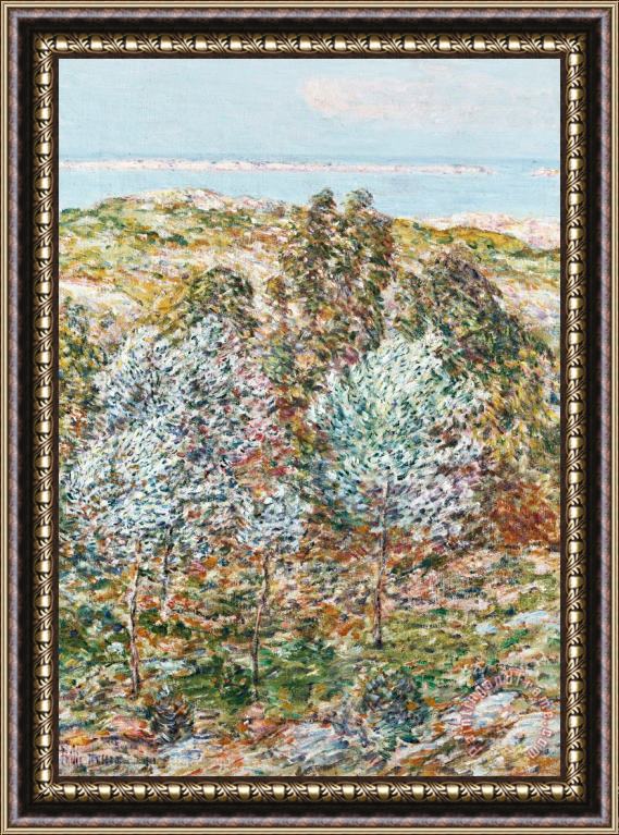 Childe Hassam Springtime Vision Framed Painting
