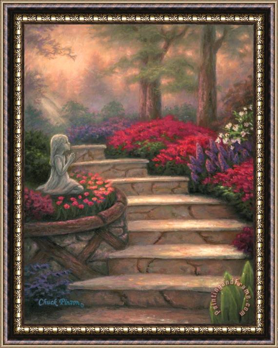 Chuck Pinson Steps Of Providence Framed Painting