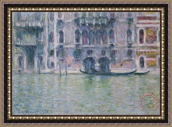 Claude Monet Le Palais da Mula Framed Print
