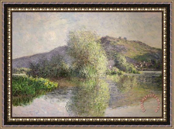 Claude Monet Little Islands at Port-Villez Framed Print